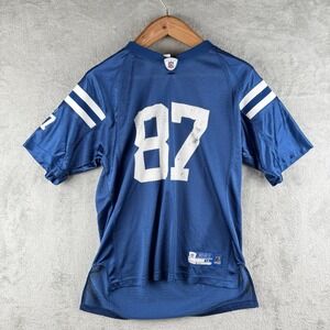 Reebok NFL Team Apparel Jersey Youth XL Indianapolis Colts Reggie Wayne #87 Blue